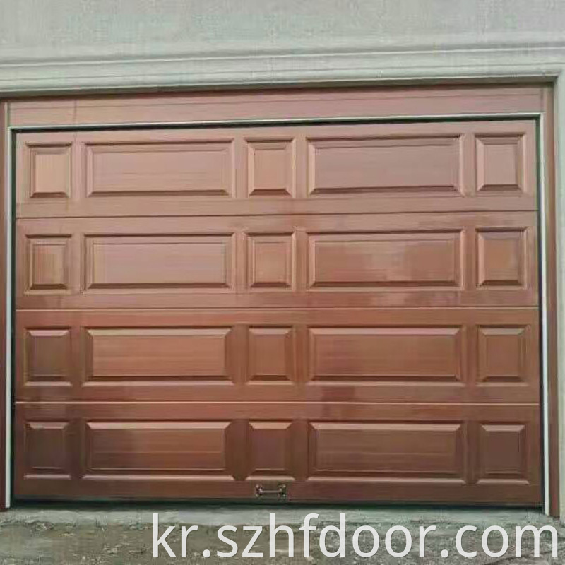 Garage sliding door